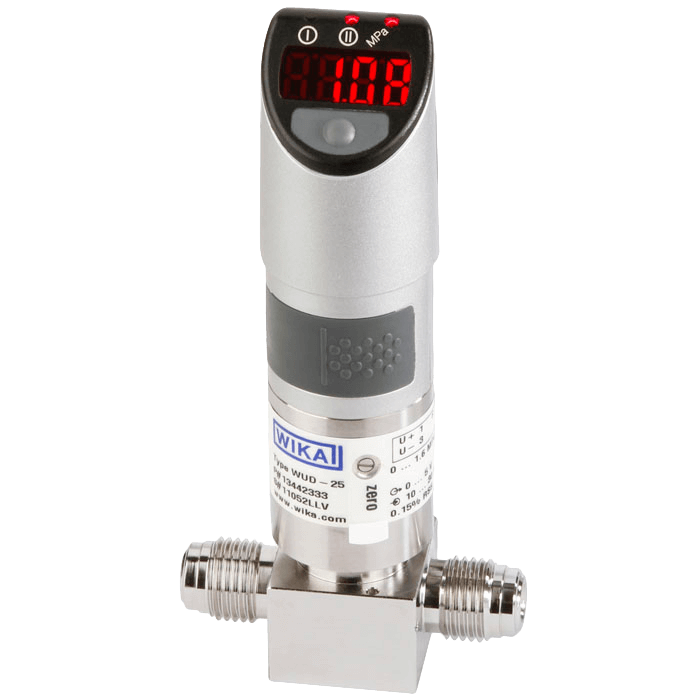 WIKA Ultra High Purity Transducer with Integrated Display, Model WUD-20, WUD-25 and WUD-26